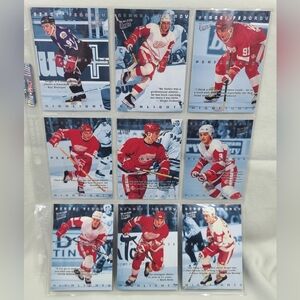 Sergei Fedorov 1994-95 Fleer Ultra Performance Highlights Complete Set 1-12